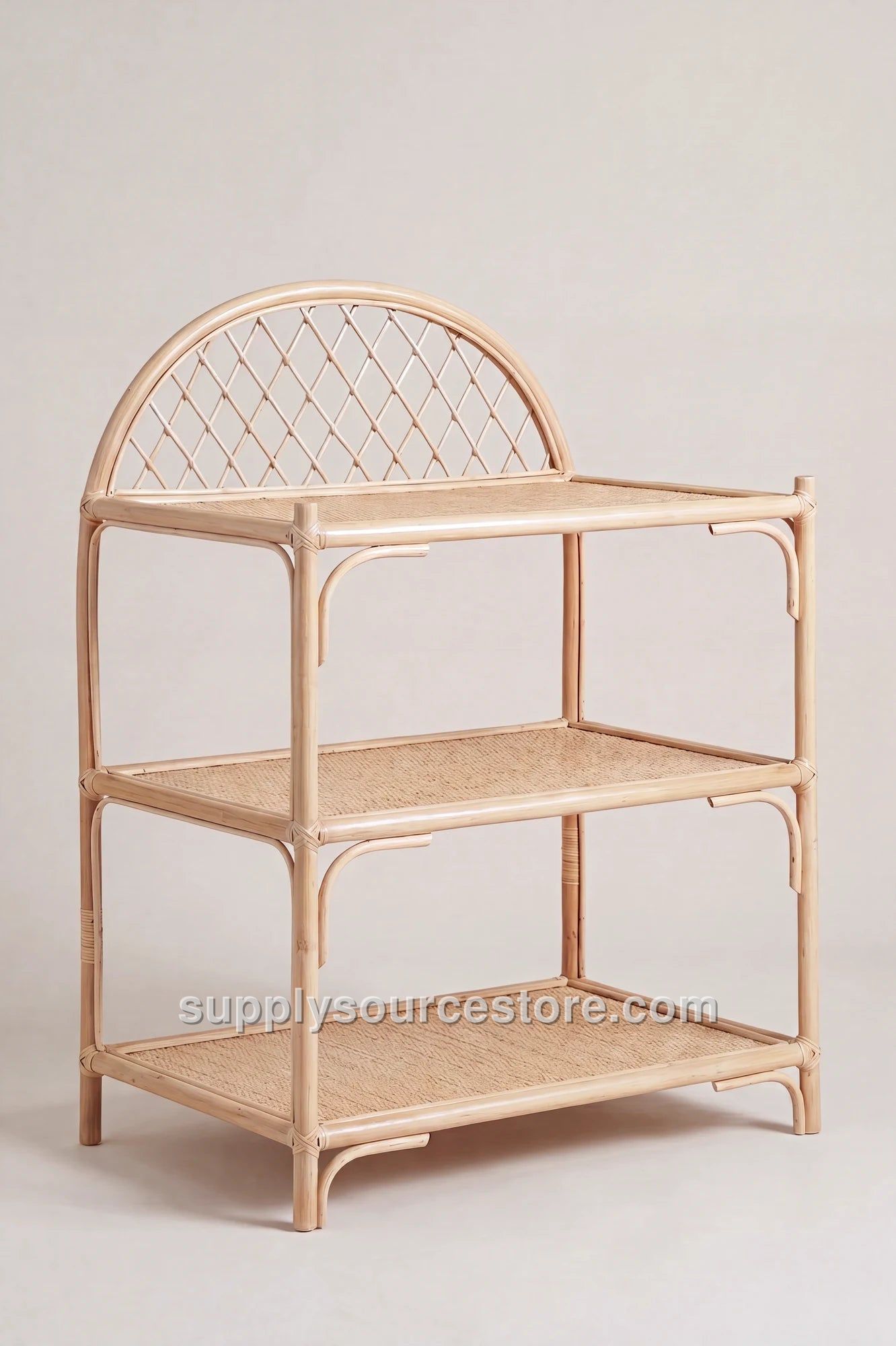 Rattan Bookcase / Shelf