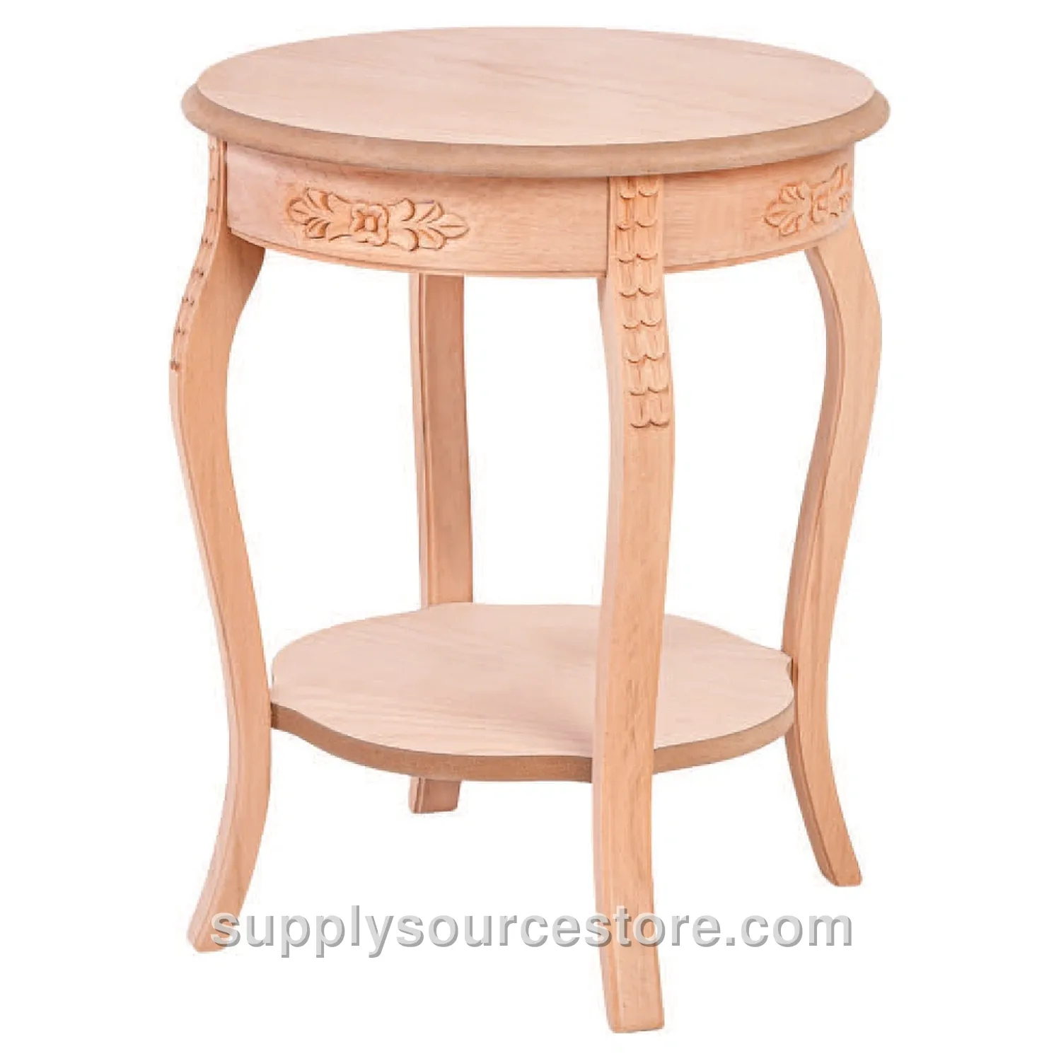 Sultan Round Carved Plant Stand