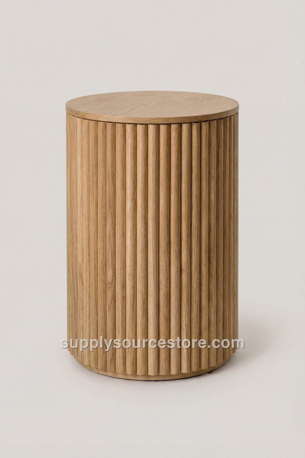 Bracketed Wooden Side Table