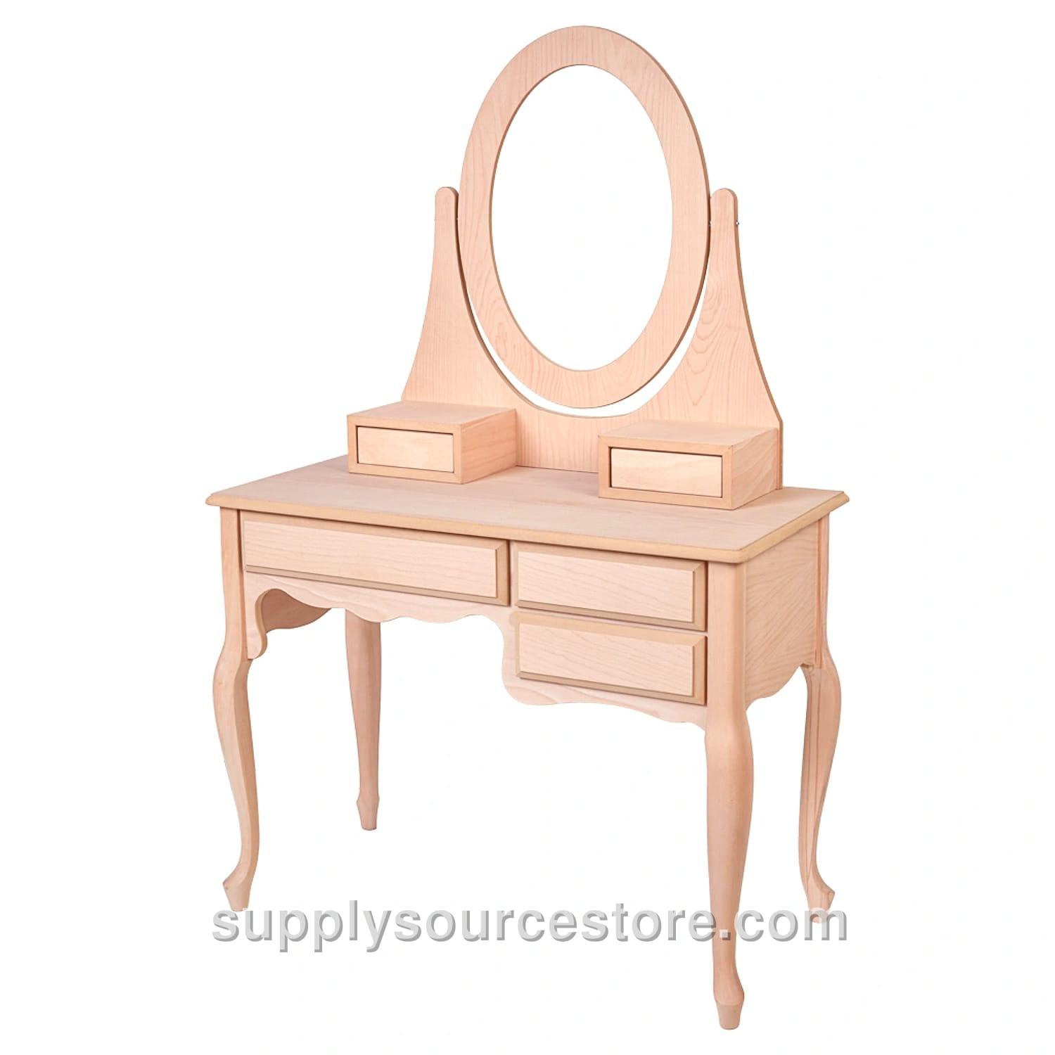 Three-Drawer Dressing Table