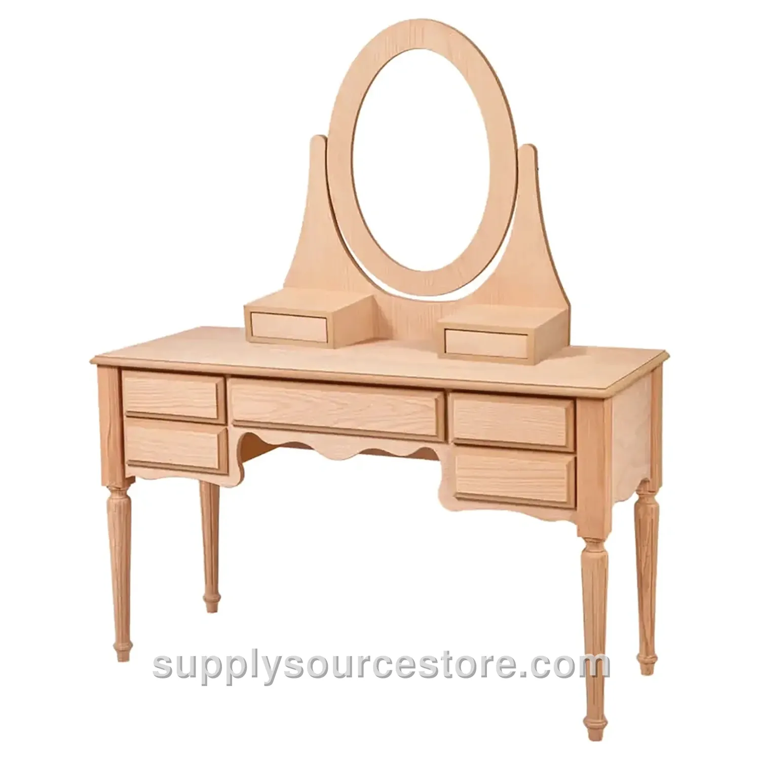 Madalyon Five With Drawers Dressing Table