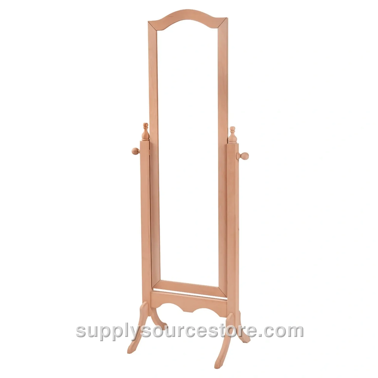 Turned Full-Length Mirror