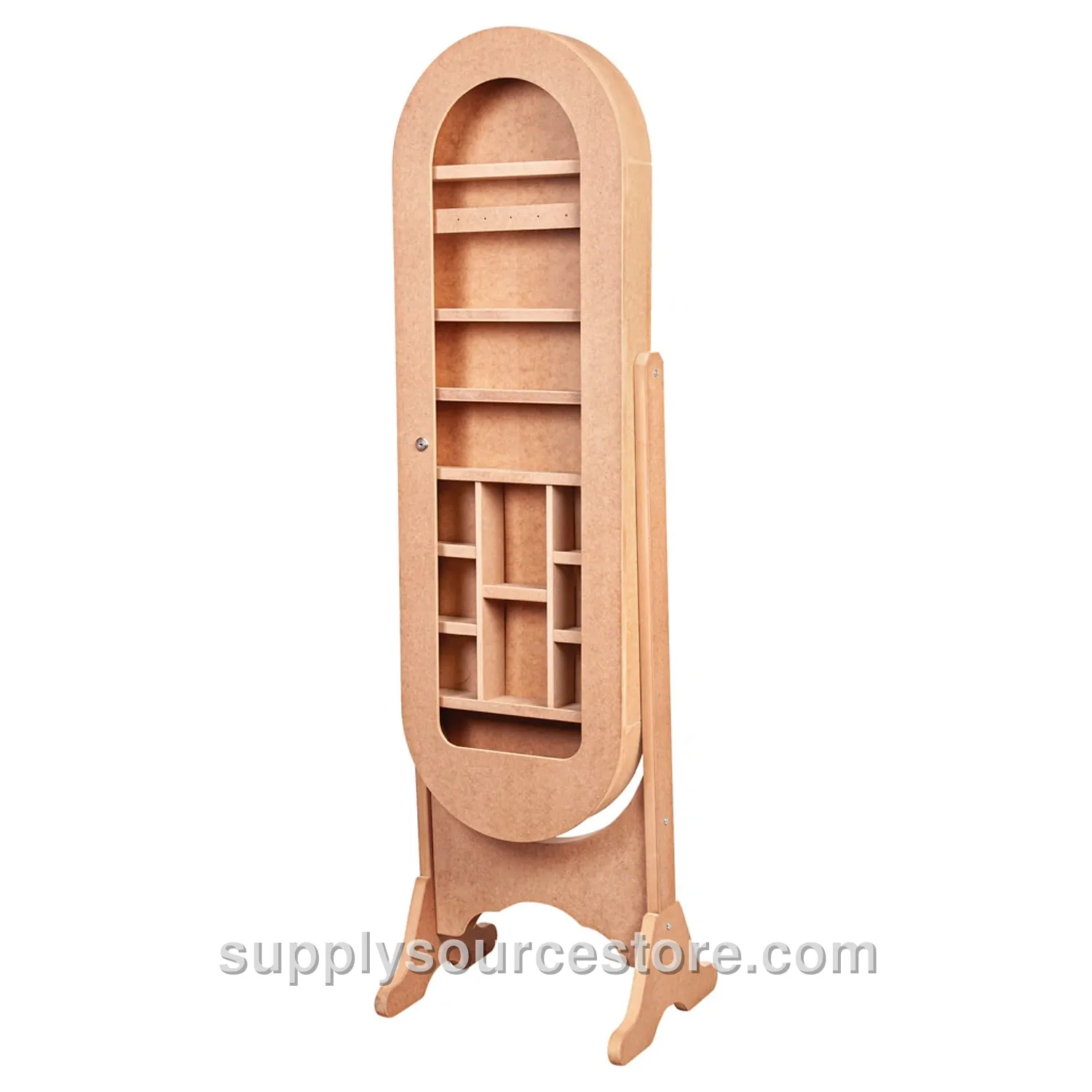 Oval Jewellery Cabinet