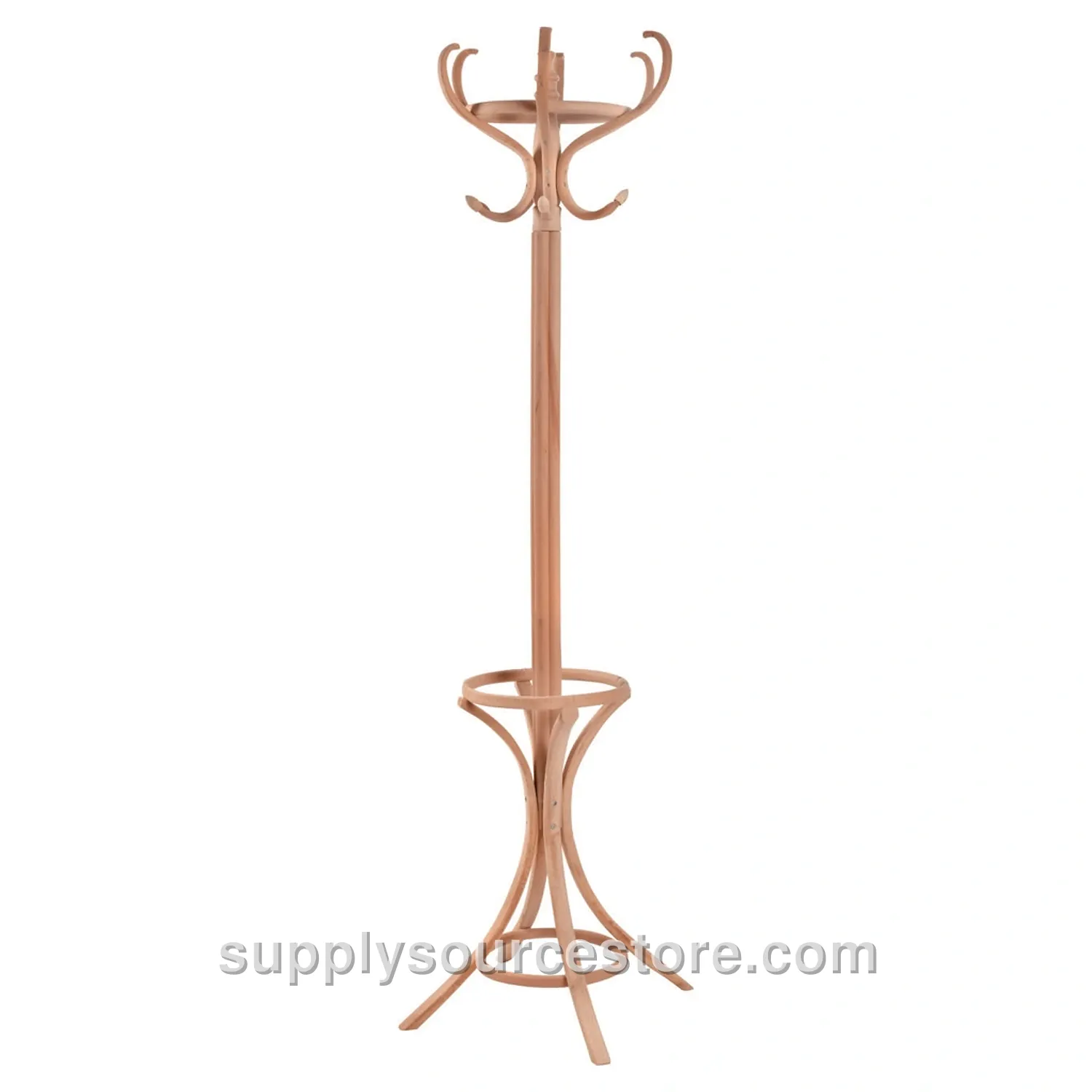 6-Hook Tonet Coat Rack