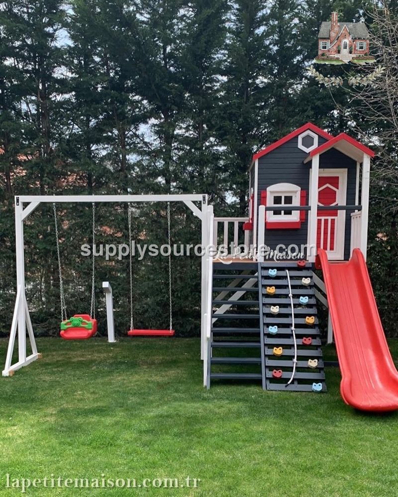 Painted Backyard Playset 1222