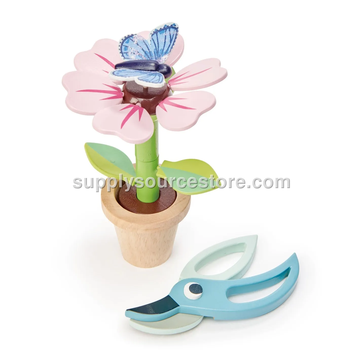 Tenderleaf Toys Blossom Flower Pot Set