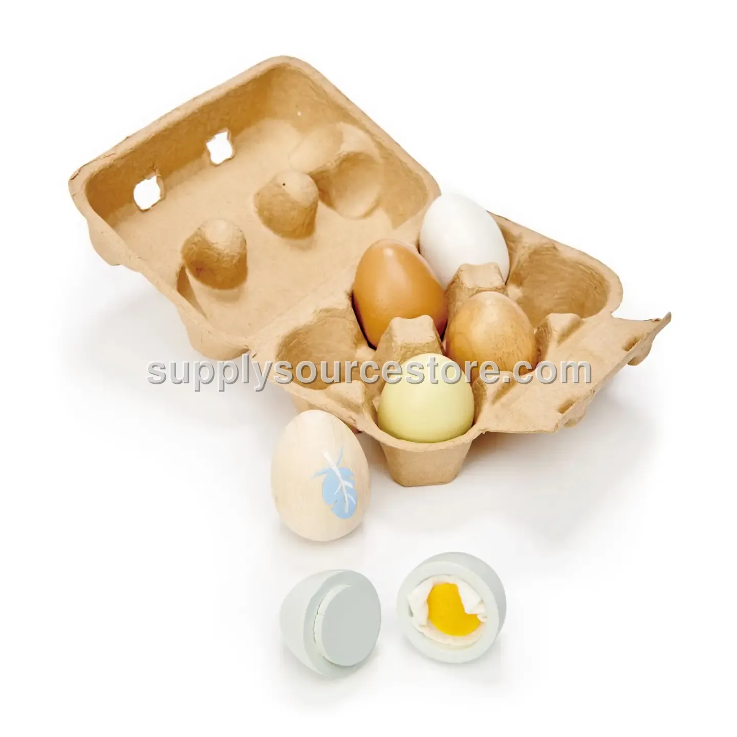 Tenderleaf Toys Wooden Eggs