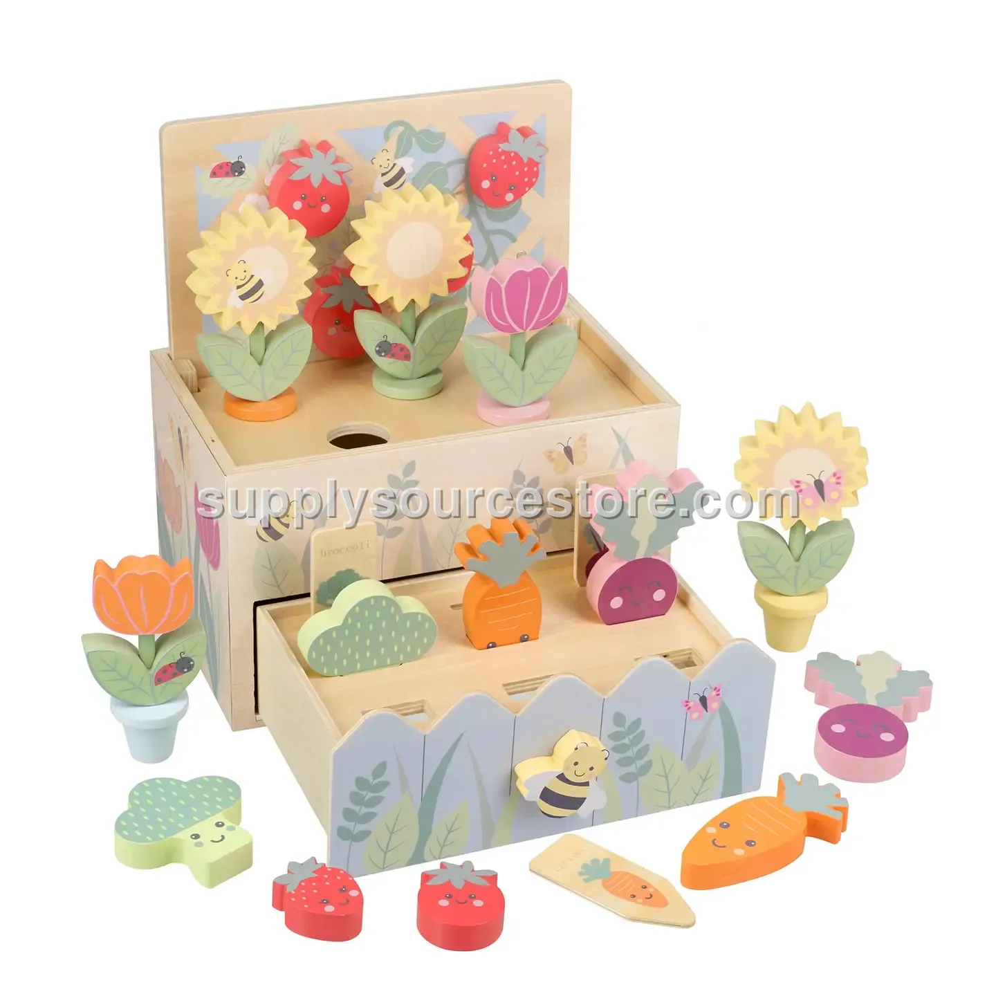 Orange Tree Toys – My First Wooden Allotment