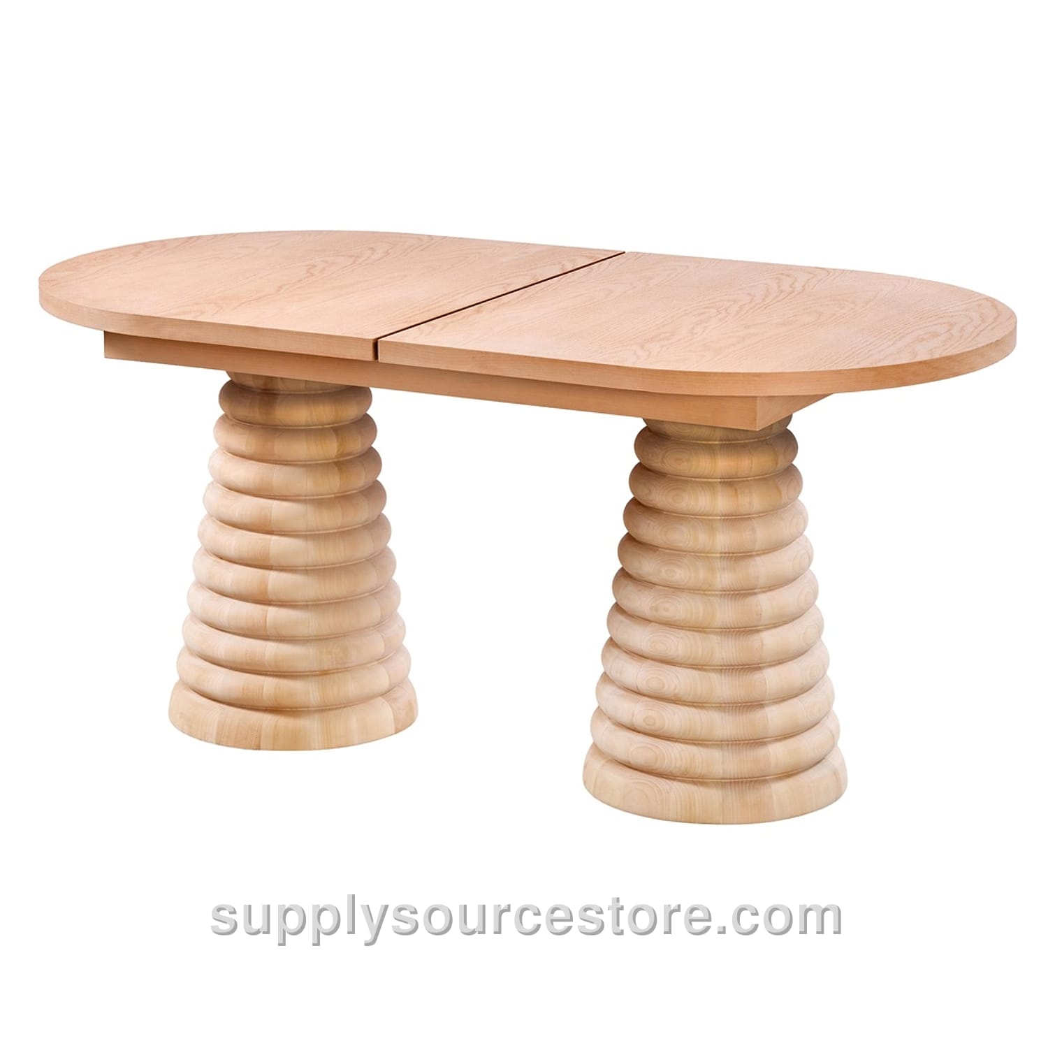 180 Oval Conic Expandable Table