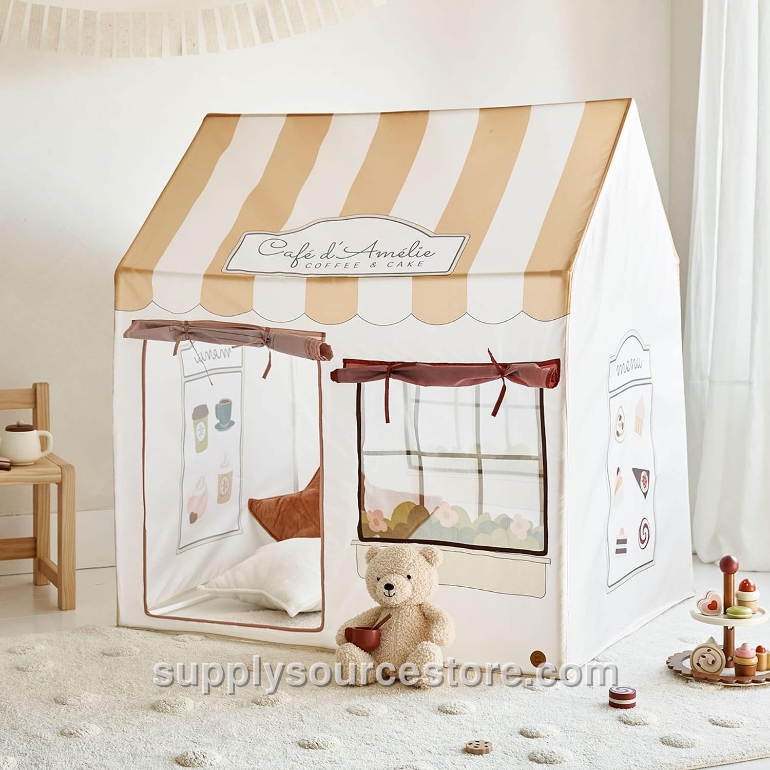 Playtent Café D'Amélie «Parisienne» | Beige and Gold