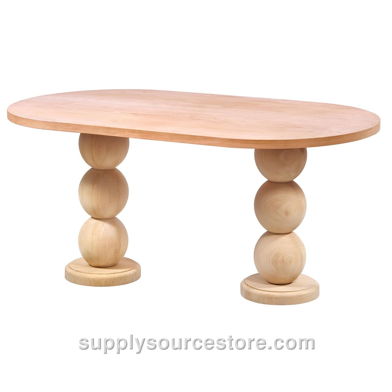 160 Bead Oval Table