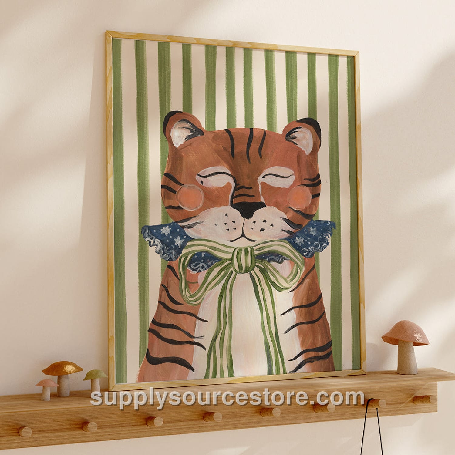 Big Top Tiger Art Print