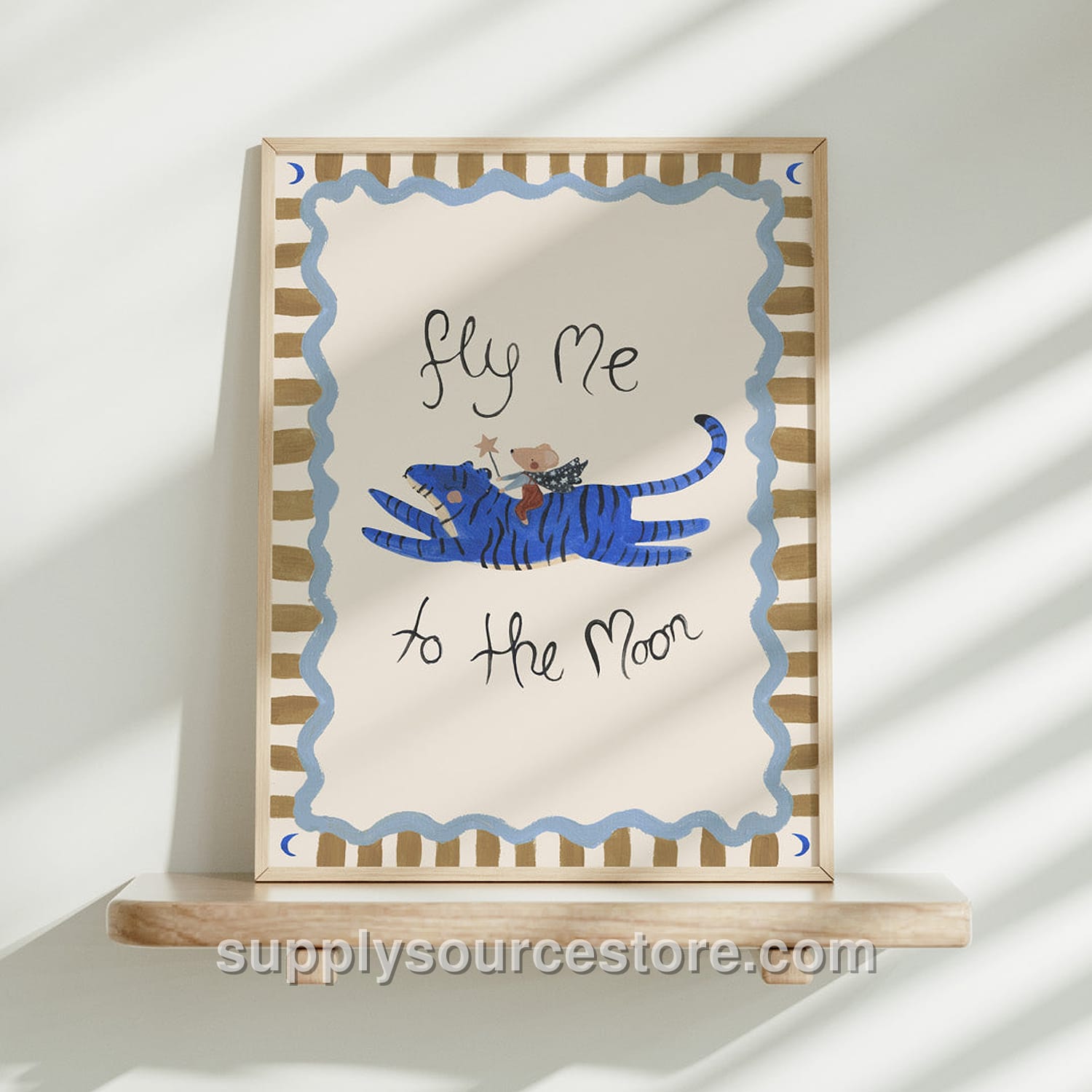 Fly Me To The Moon Art Print