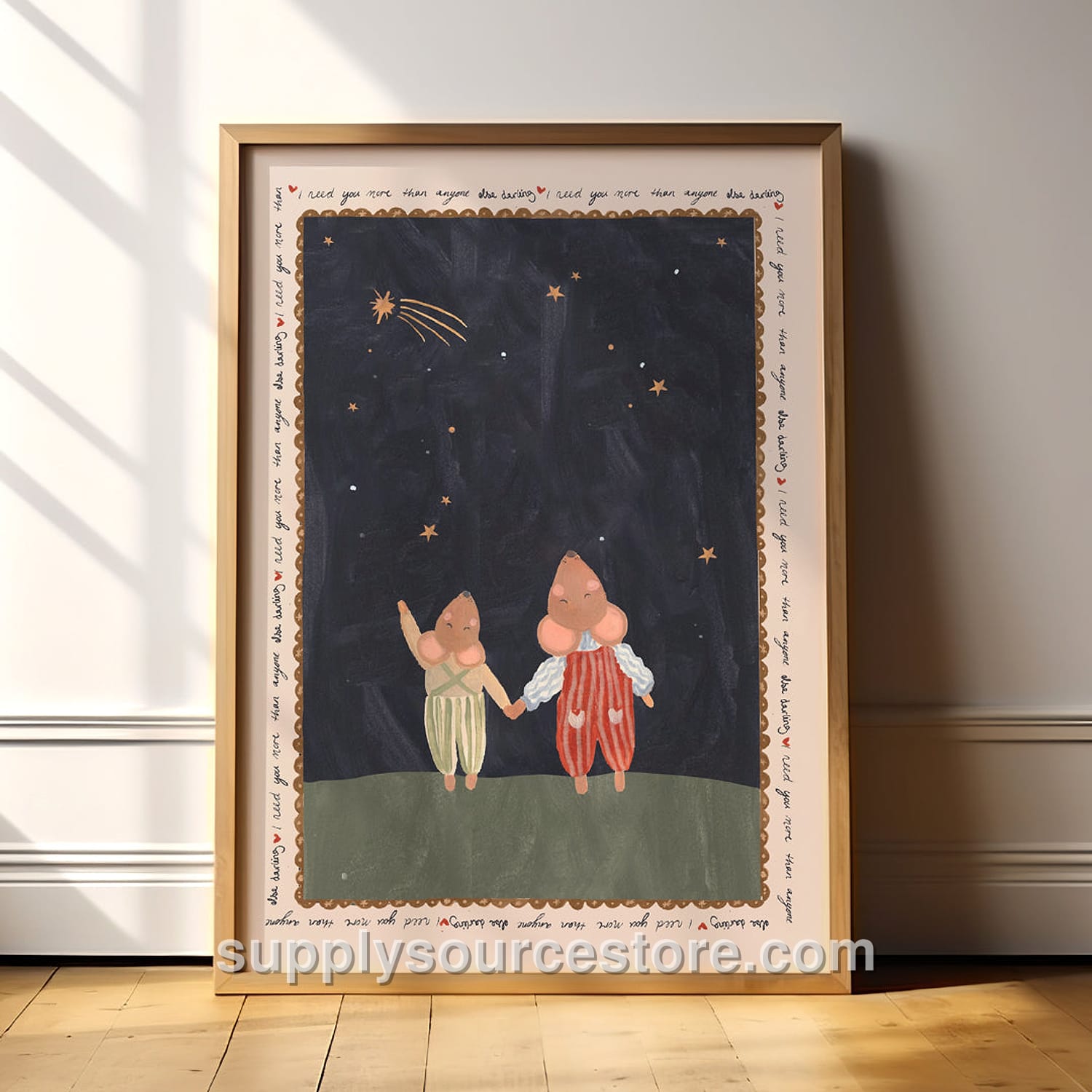I Need You Duo Art Print