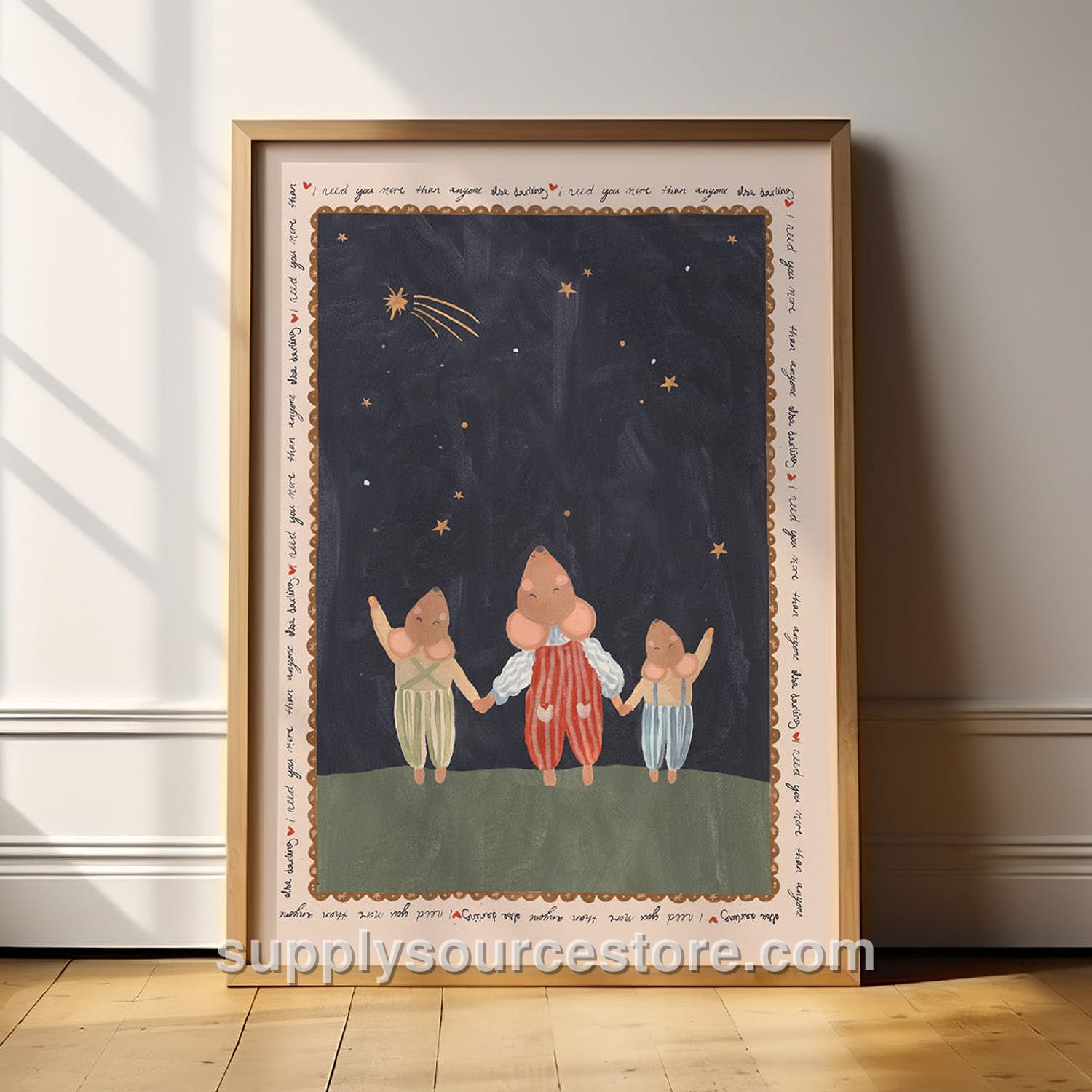 I Need You Trio Art Print