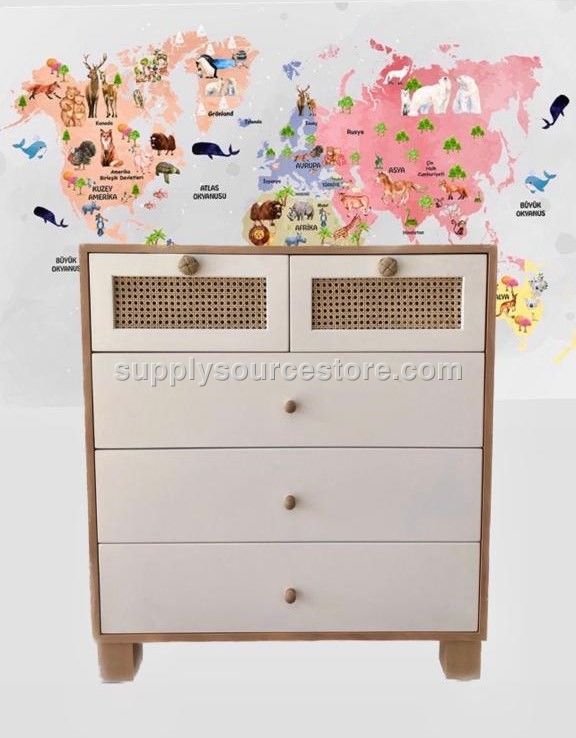 Souffle Solid Wood Wooden Dresser