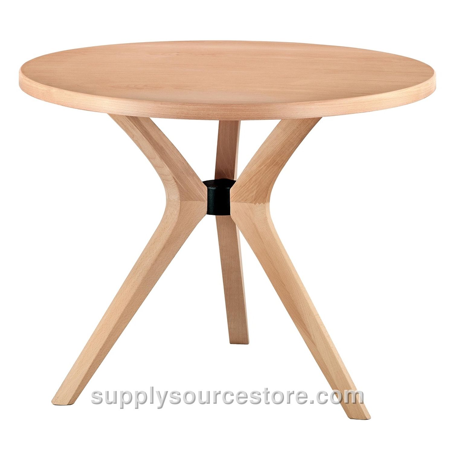 110 Oak Poly (3-Pc) Round Table