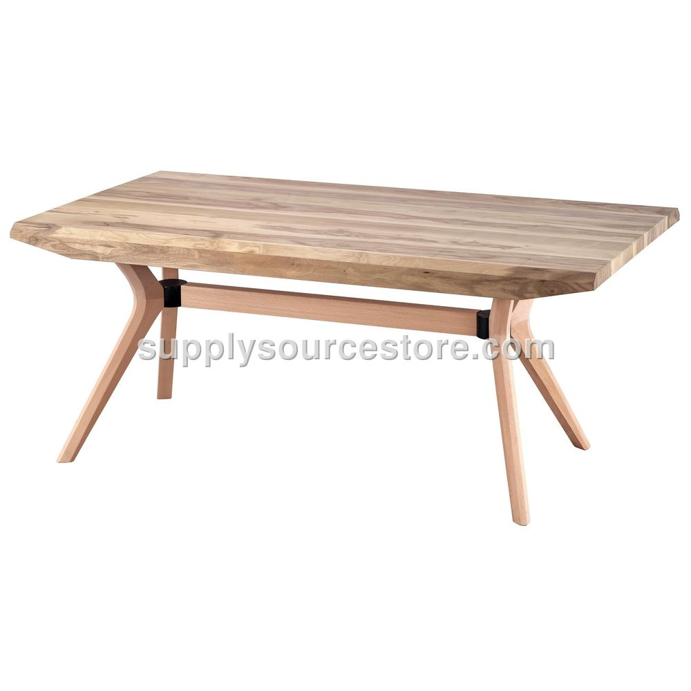 Poly Walnut Table