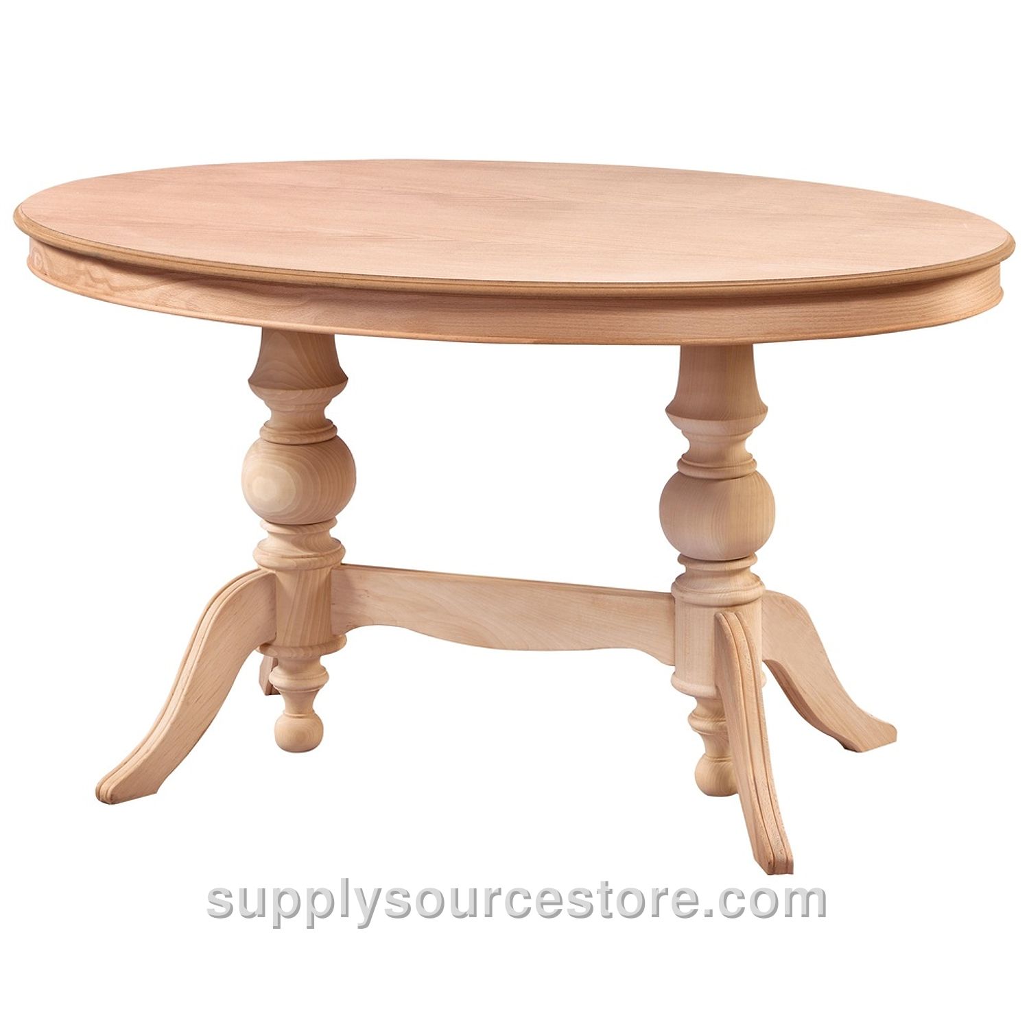 140 Double-Leg Oval Table