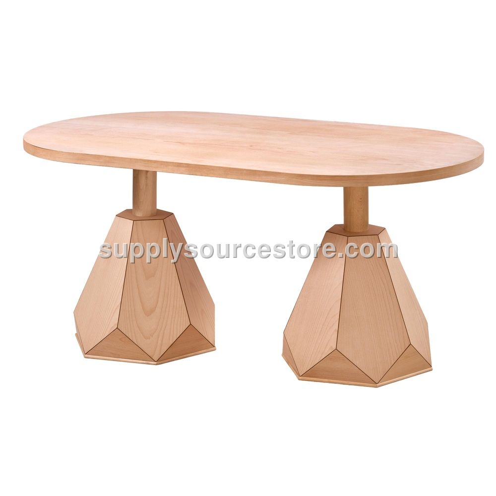 200 Diamond Oval Table