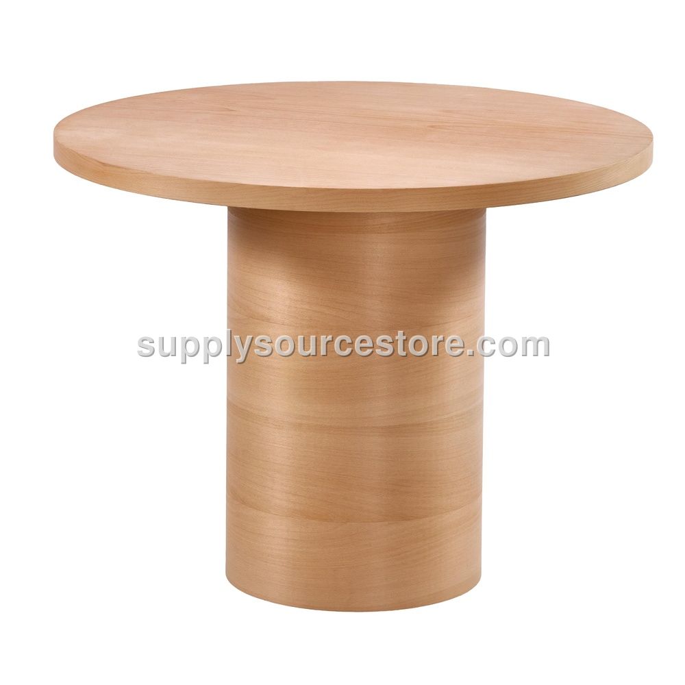 90 Beech Narrow Cylinder Table