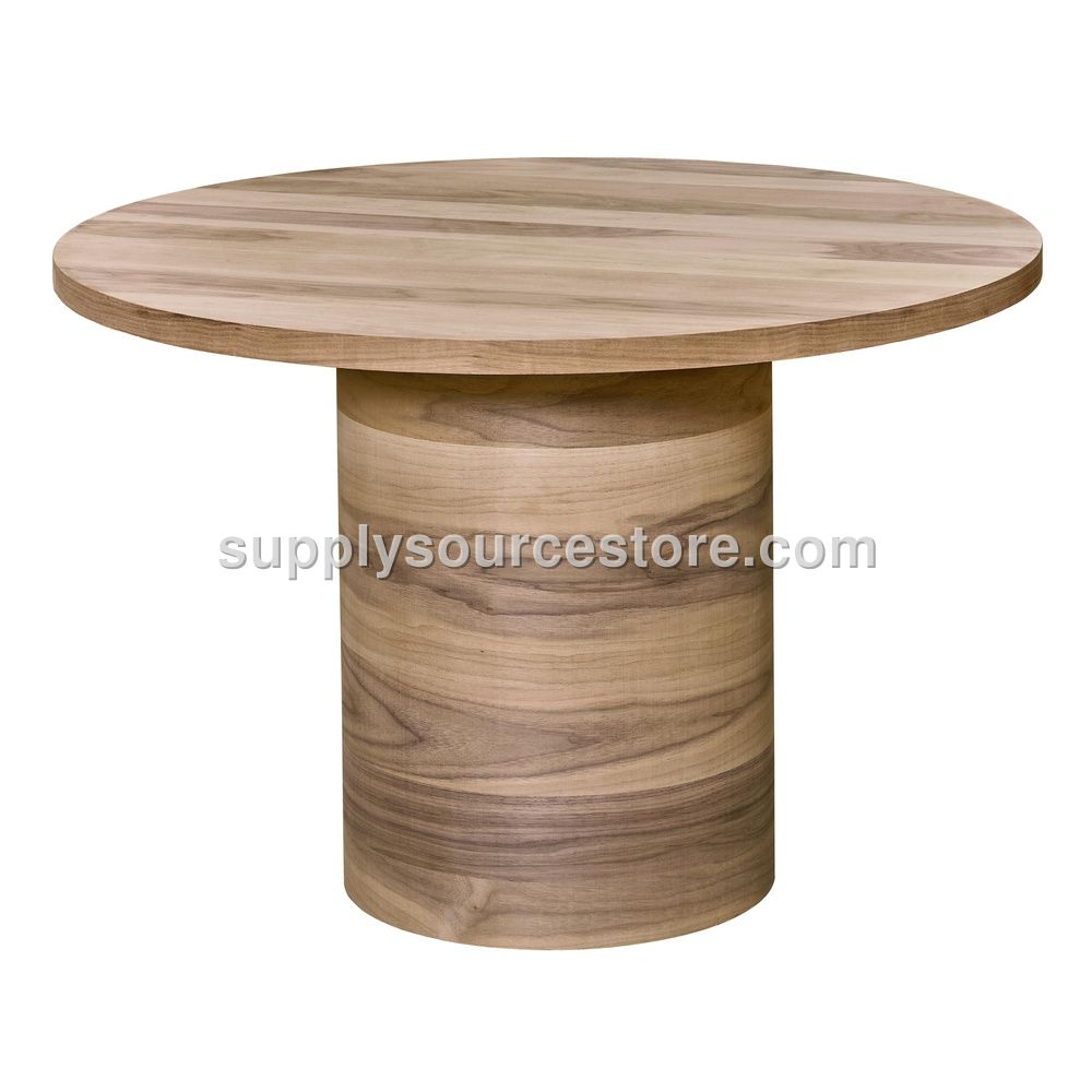 140 cm Walnut Wide Cylinder Table