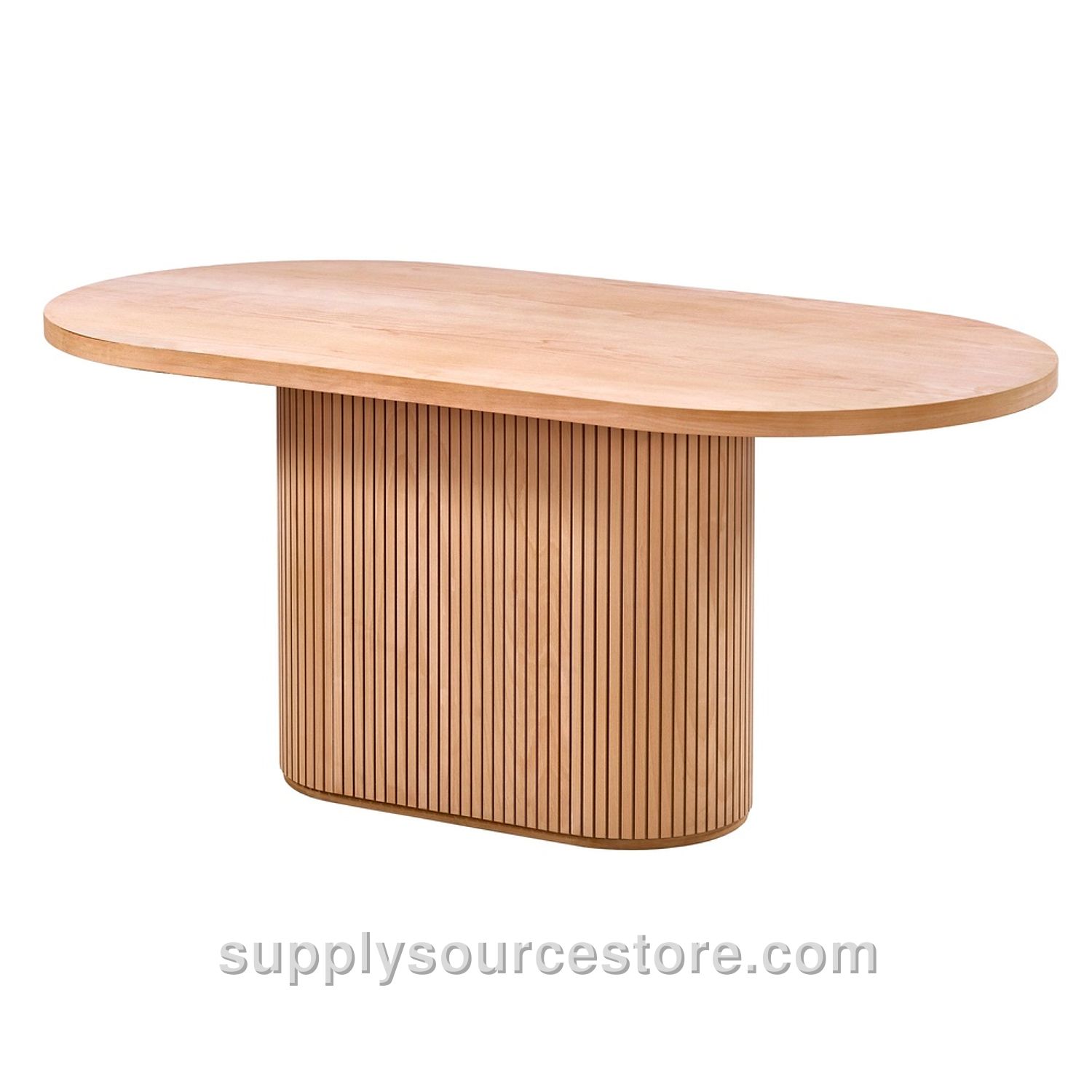180L UFO Striped Oval Table