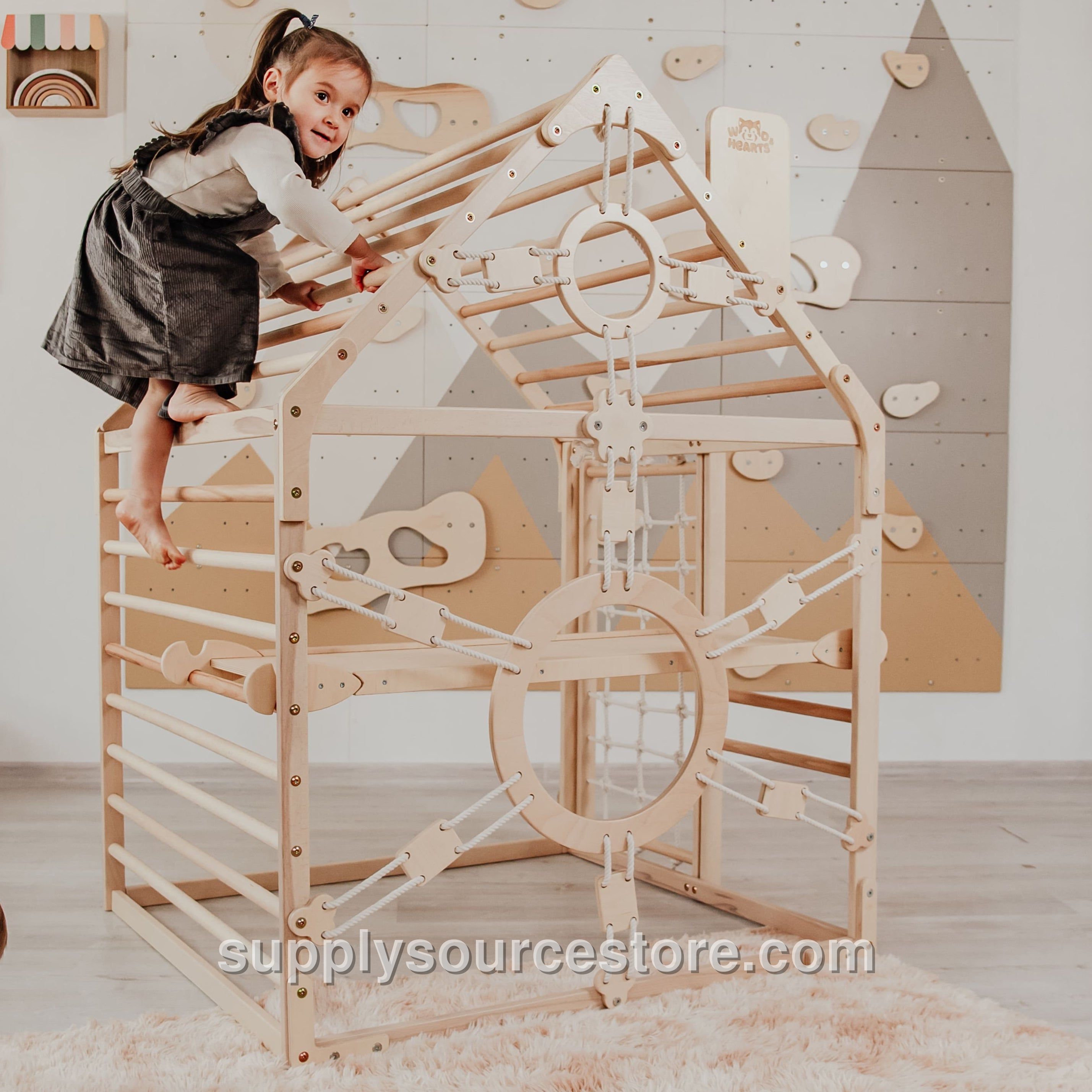 Playhouse with Slide