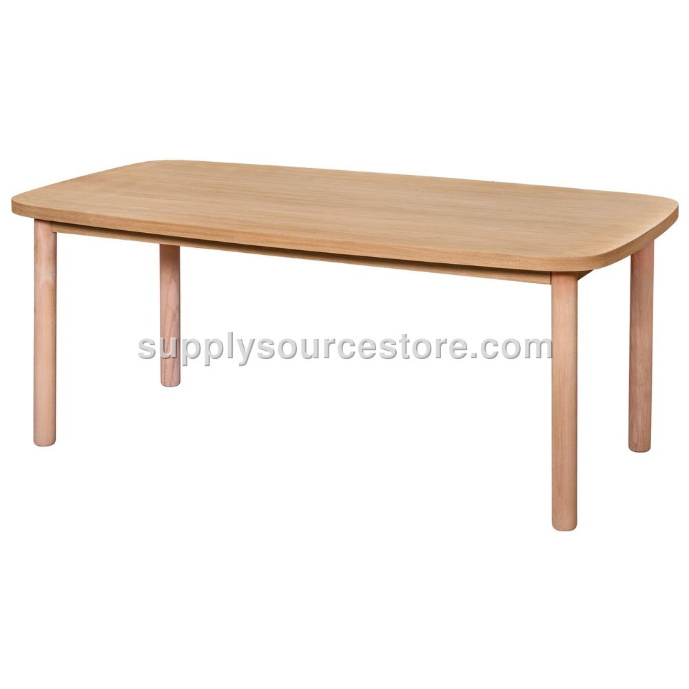 160 Melamine Birch Table