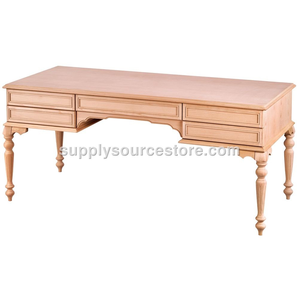 180 Striped Turned Work Desk