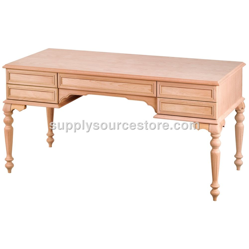 160 Striped Turned Work Desk