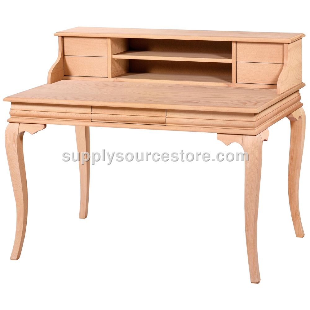 110 SHELVED RUSTIC WORK DESK