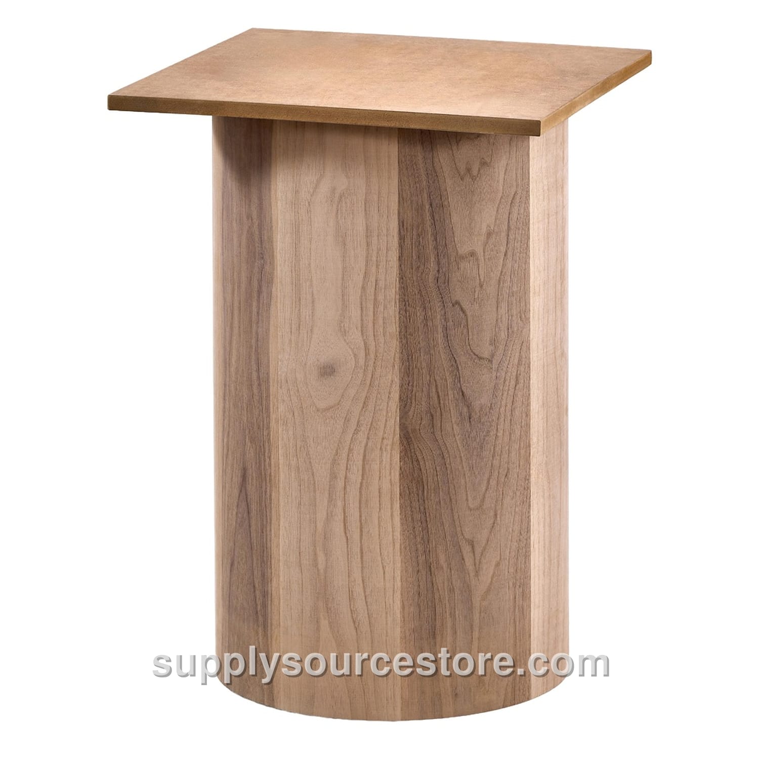 Walnut Narrow Cylinder Leg