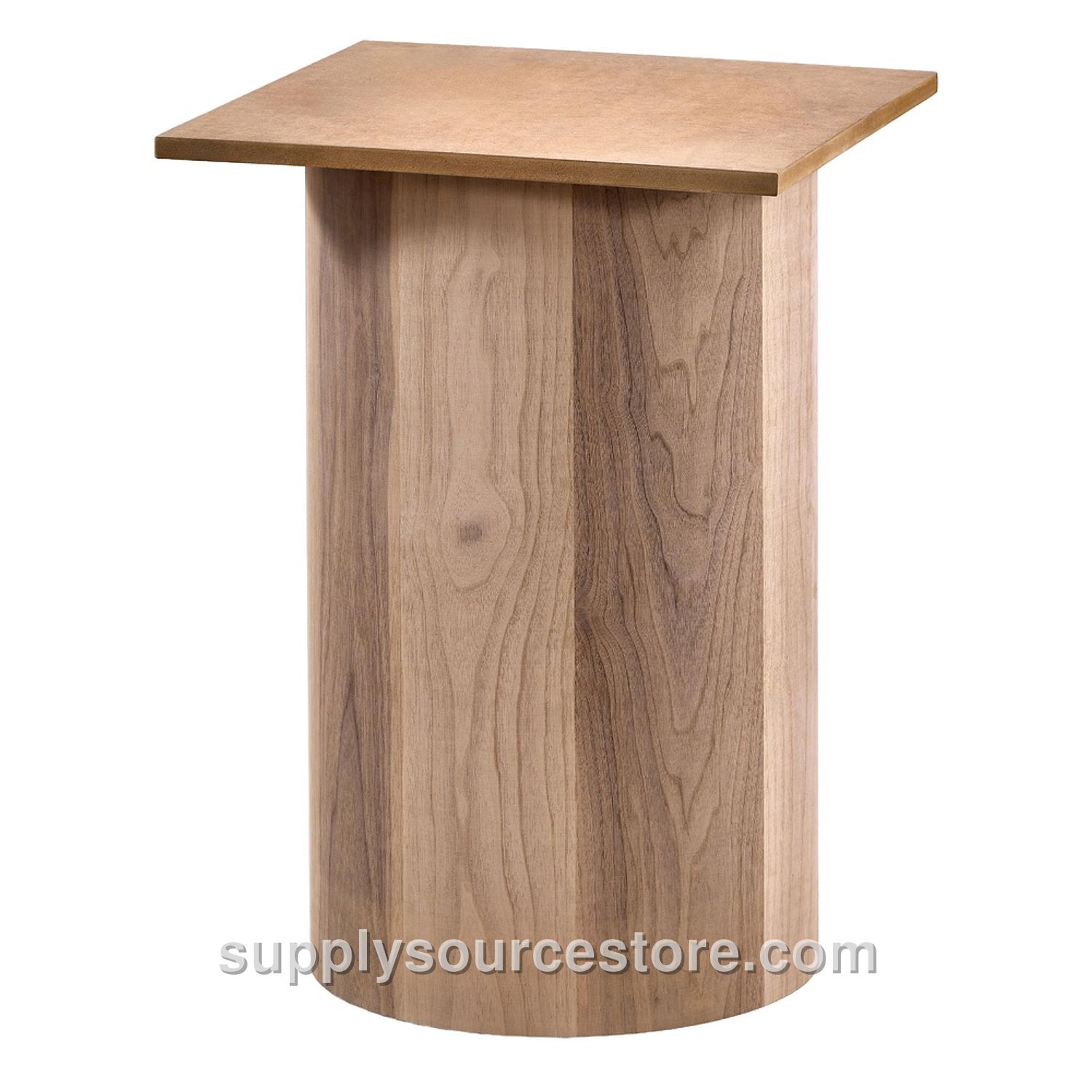 Walnut Slim Cylindrical Leg