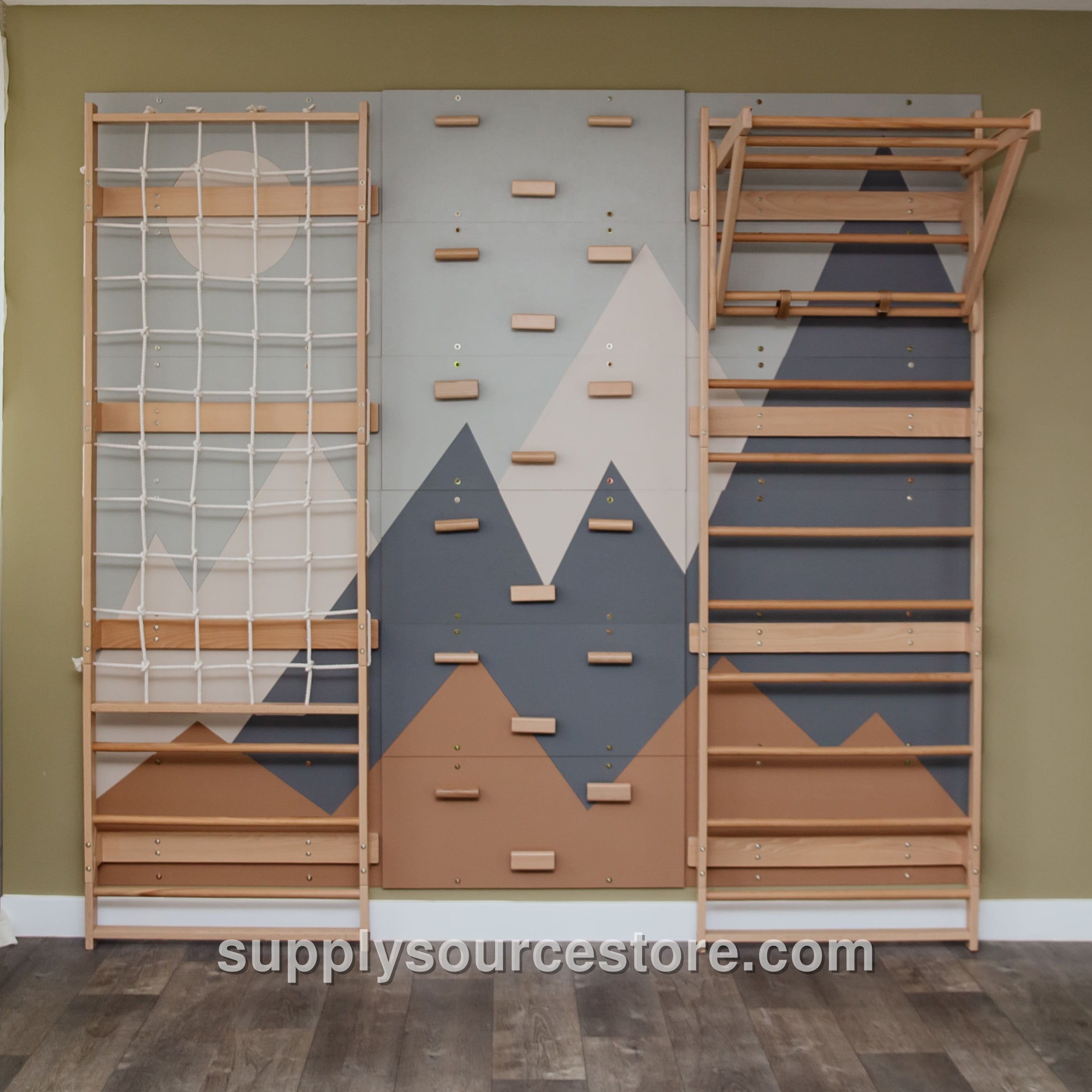 Swedish Ladder Wall Gym
