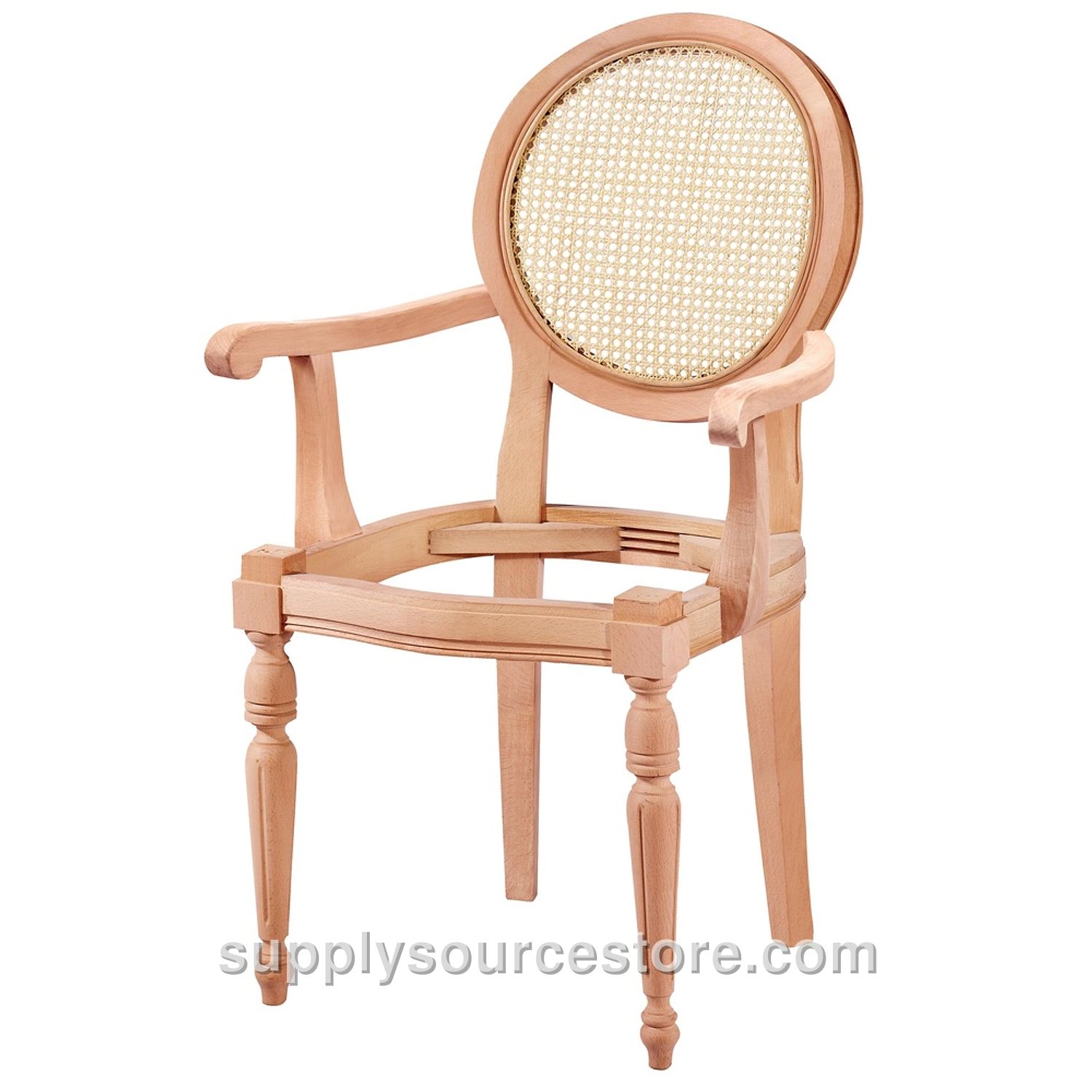 Wicker Round Armchair