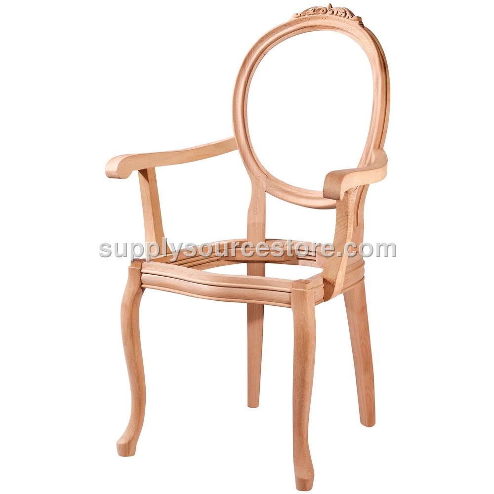 Madalyon Carved Arm Chair