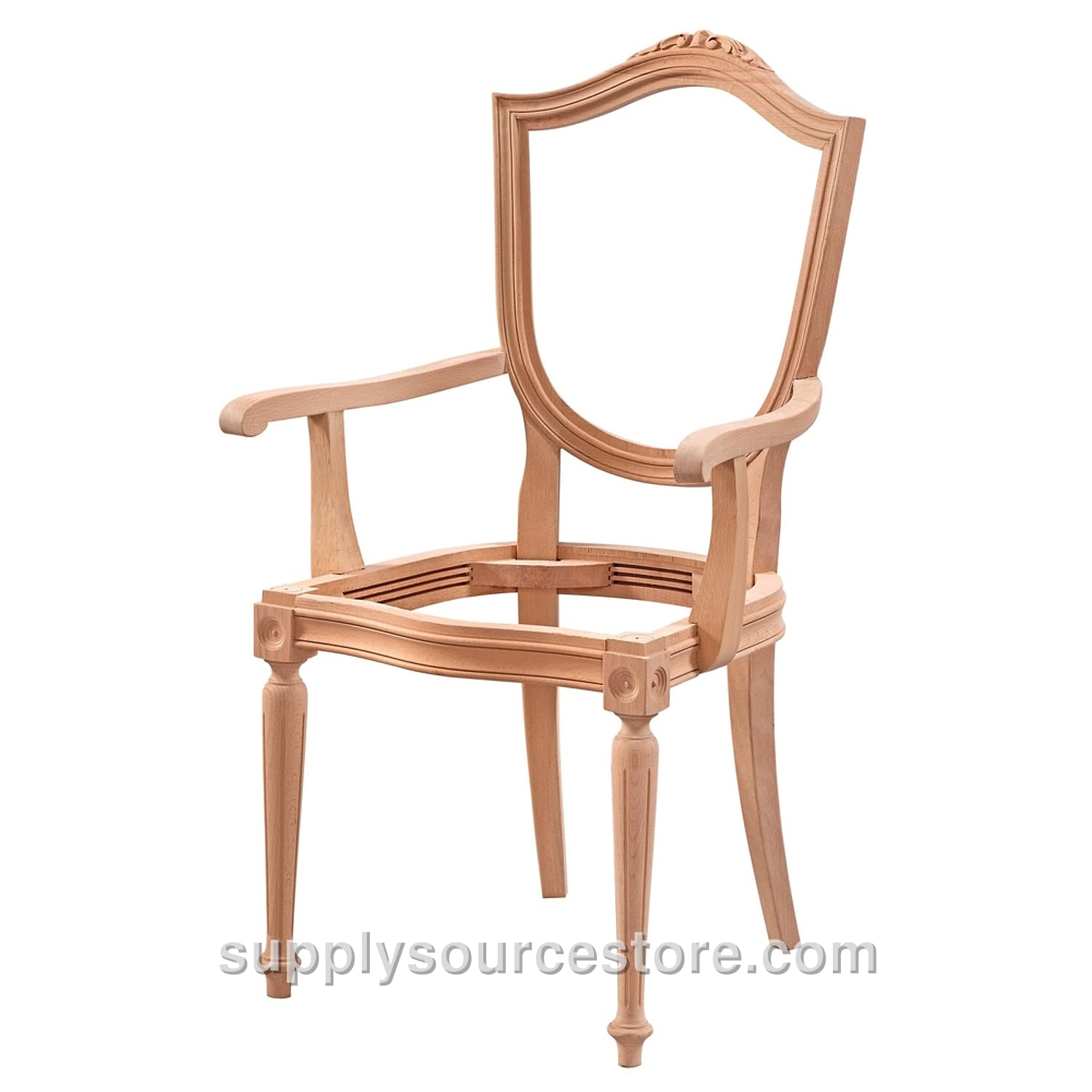 Dome Patterned Swivel Arm Chair