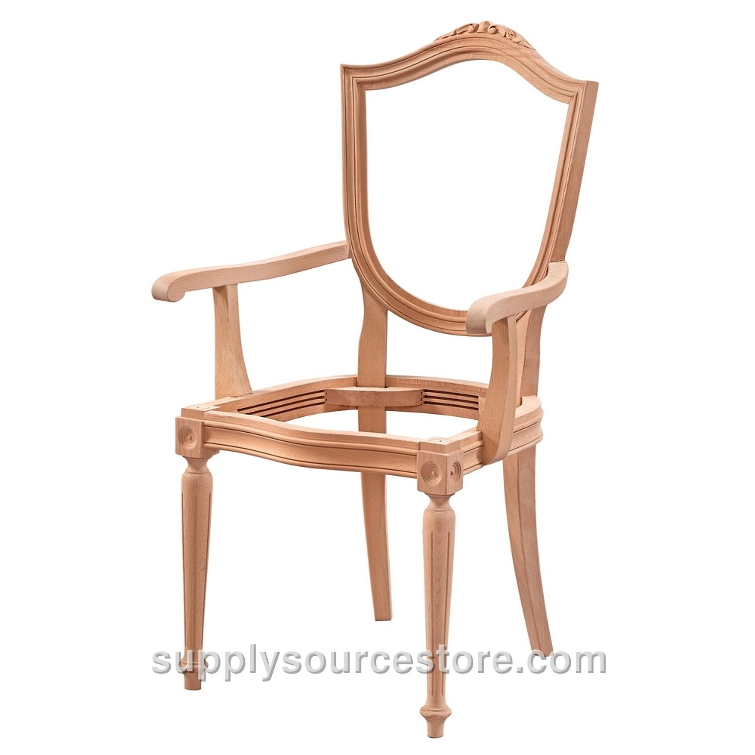 Cup Design Twist Arm Chair