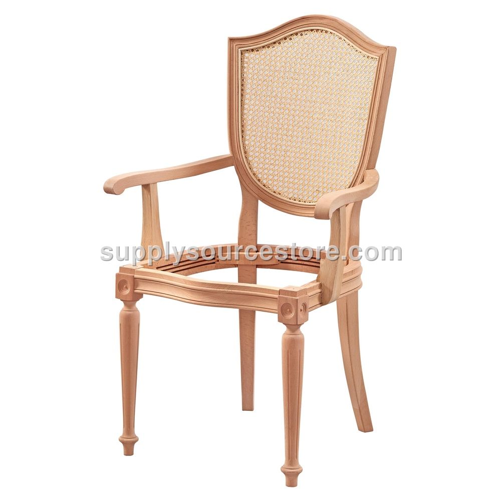 Rattan Cup Strap Handle Chair