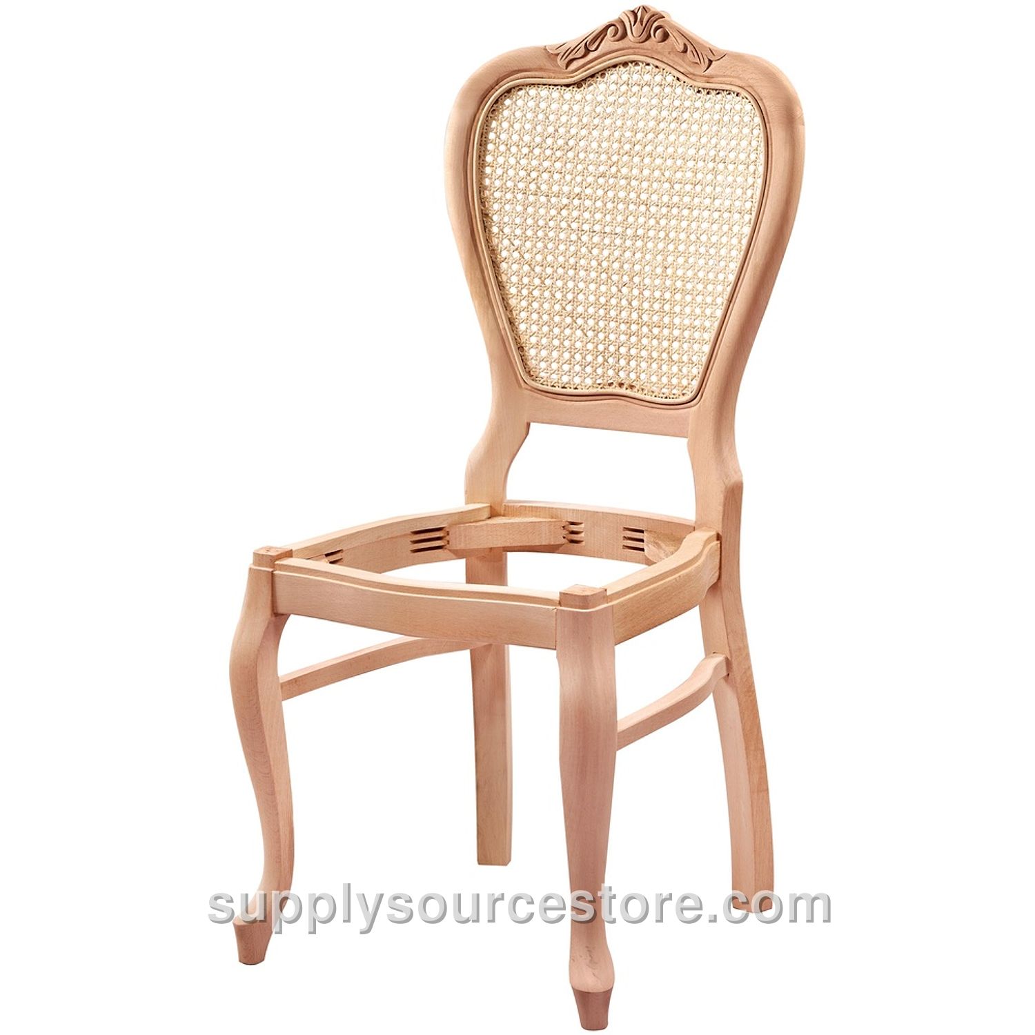 Floral Classic Carved Chair