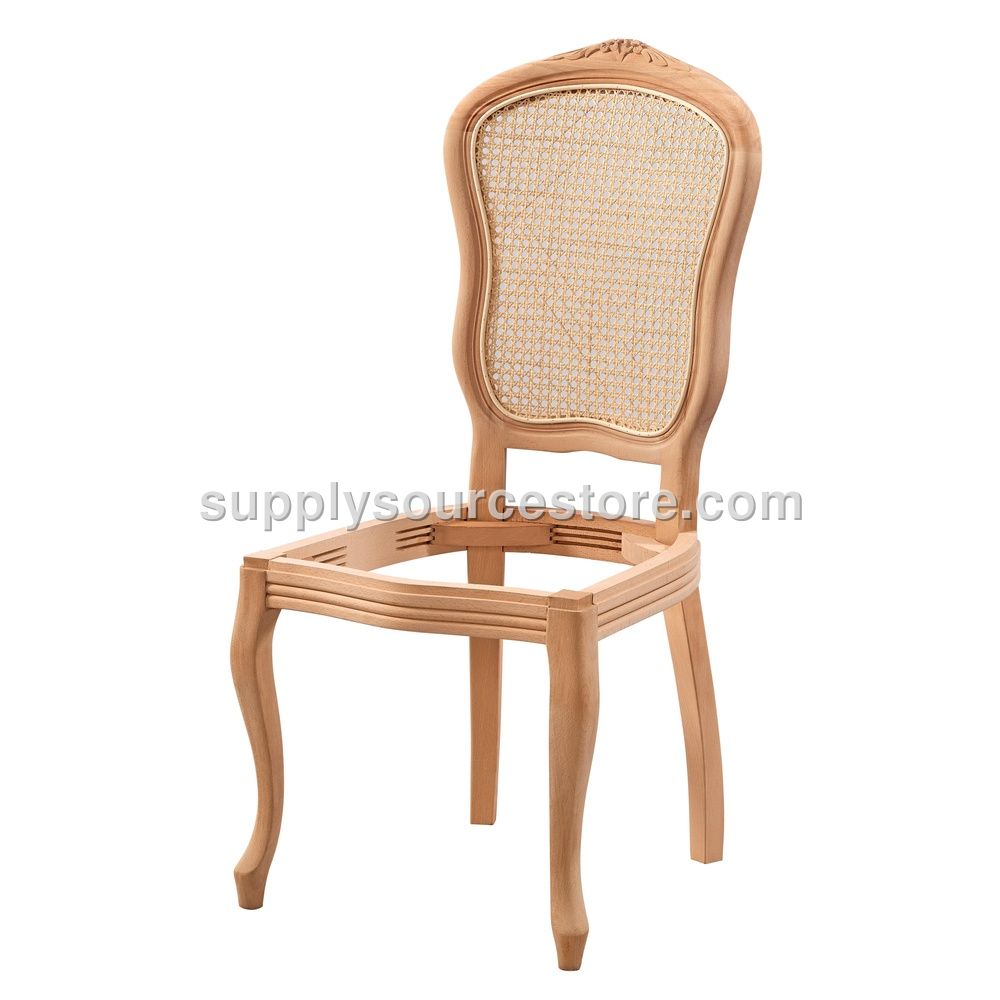 Rattan Italian Carved Chair