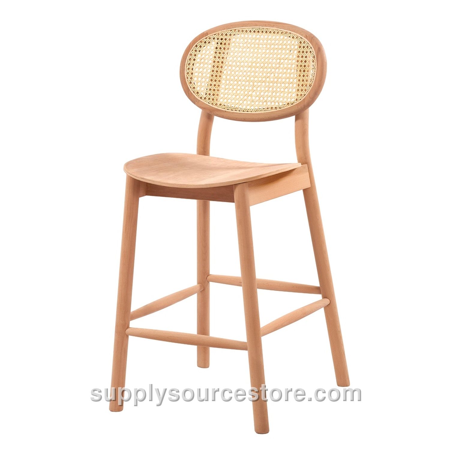 Striped Mimi Bar Chair