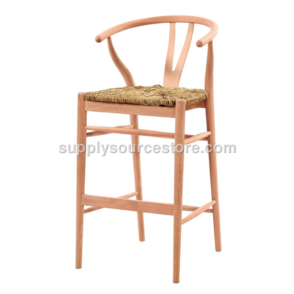 Rattan DANISH Bar Chair