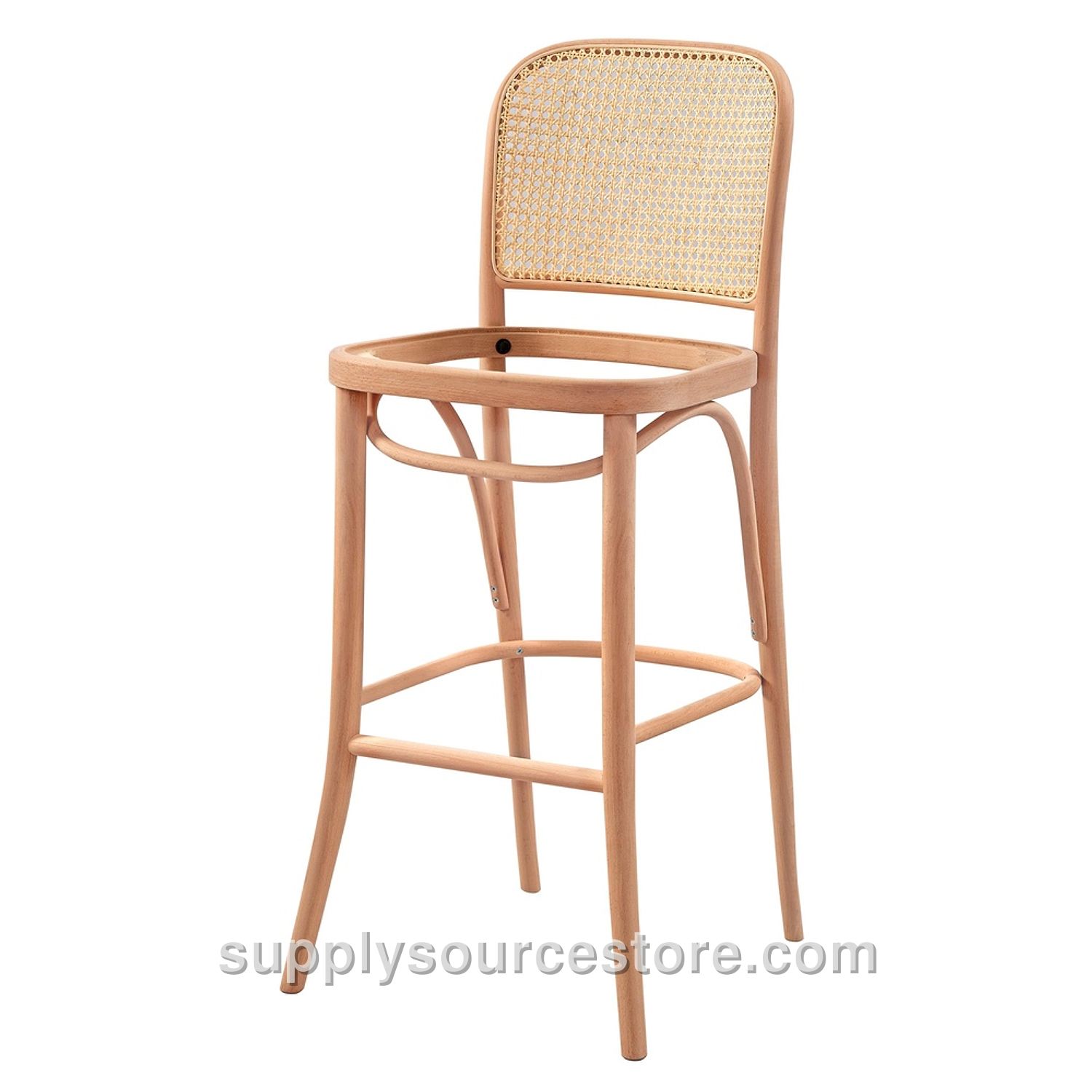Honeycomb Panel Covered Bar Chair