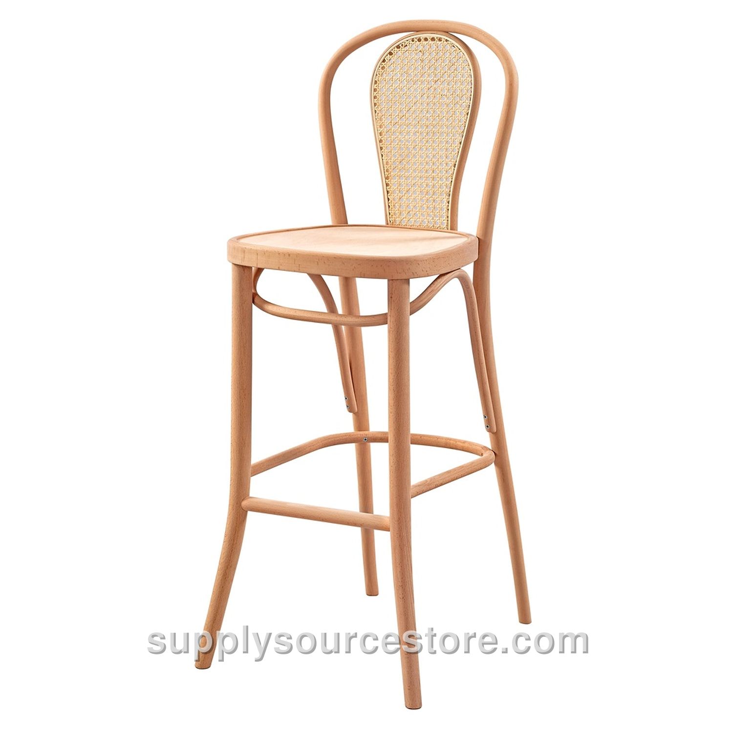 Wicker Vase Bar Stool