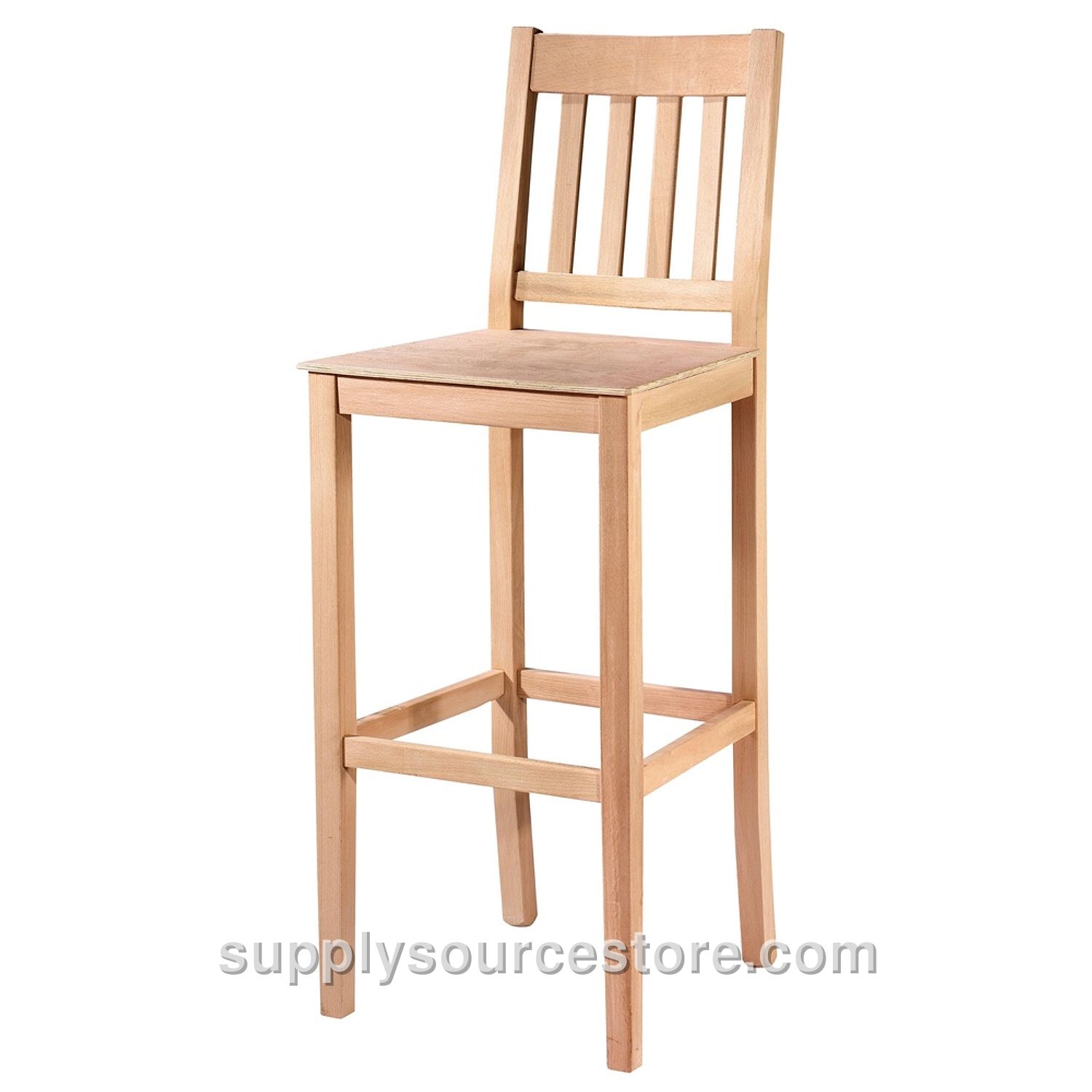 Wicker Grid Bar Chair