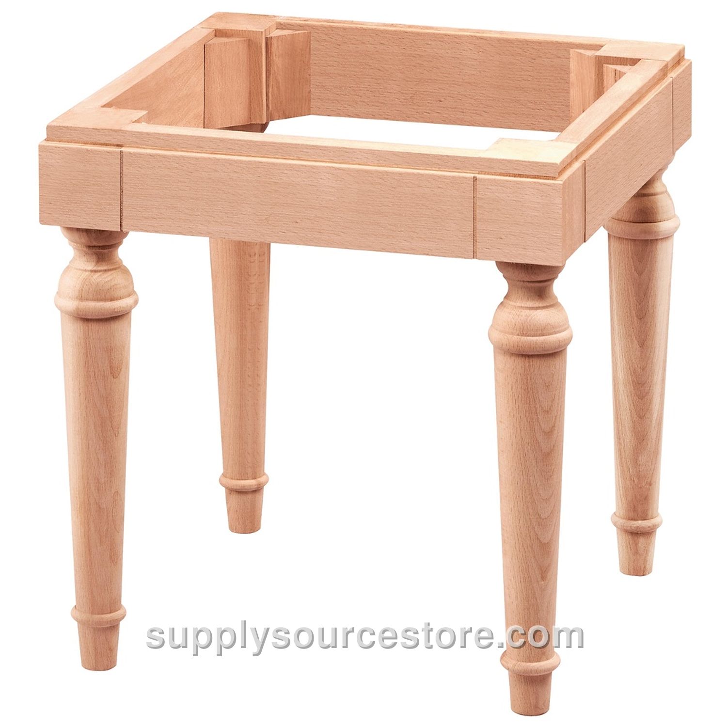 40-Leg Boxed Twisted Pouf