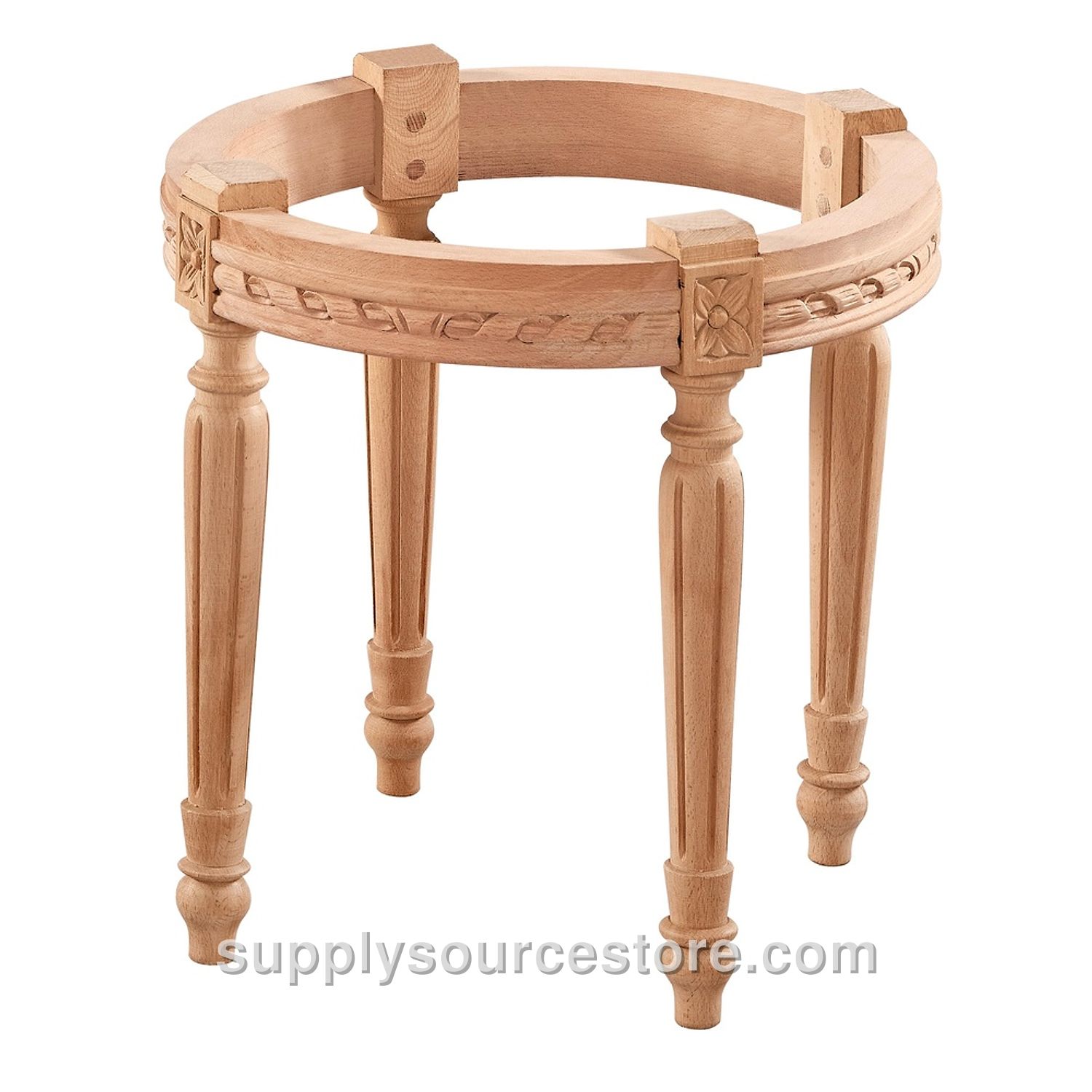 Daisy Round Pouf