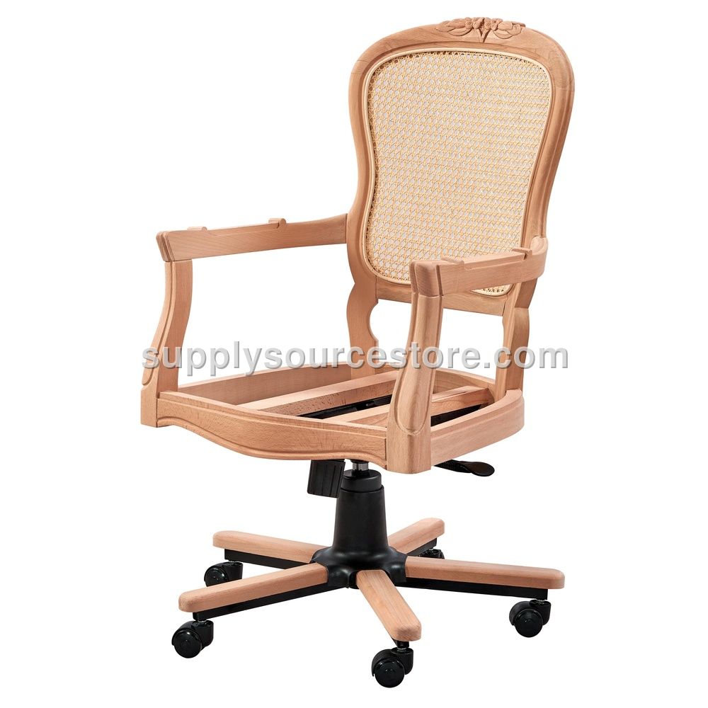 HASIRLI CARVED ROTATING CHAIR